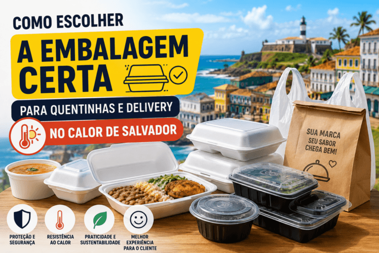 Como Escolher a Embalagem Certa para Quentinhas e Delivery em Salvador